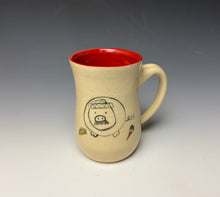 Load image into Gallery viewer, Señor Pig (with taco) Mug- Red
