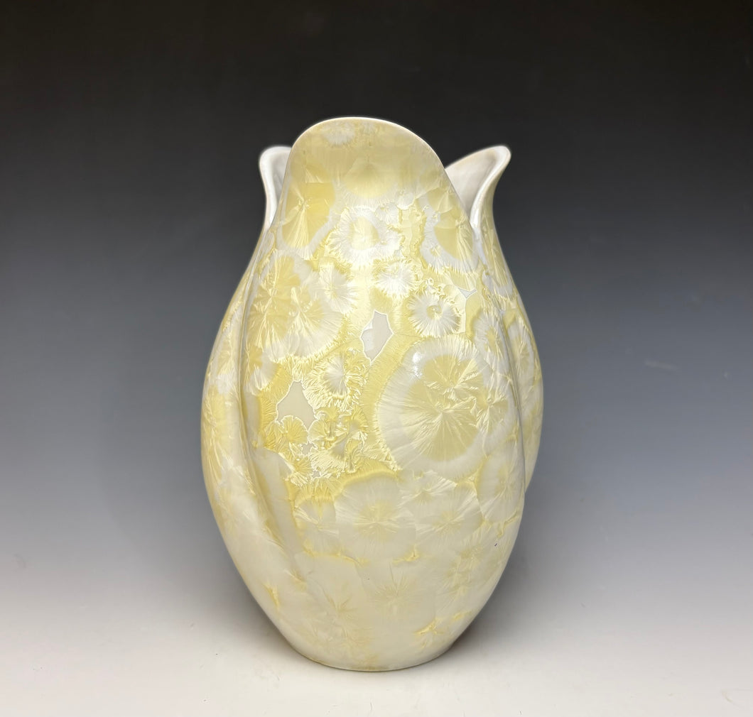 Tulip Vase- Ivory #3