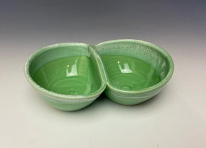 Double Dip Dish- Bermuda Green