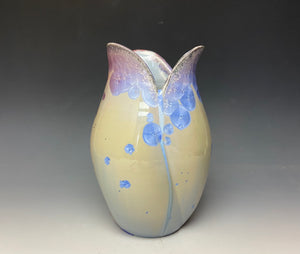 Tulip Vase- Blue Unicorn