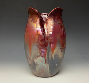 Tulip Vase- Ruby #1