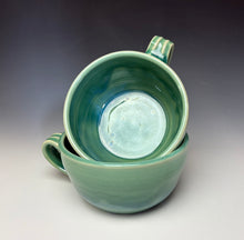 Load image into Gallery viewer, Seafoam Green Soup Mug
