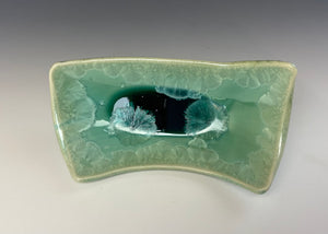 Crystalline Tray in Emerald Green #1