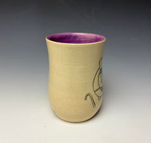 Load image into Gallery viewer, Fancy Pig Mug- Purple
