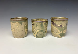 Crystalline Glazed Sake Cup- Unicorn #2