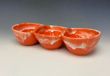 Load image into Gallery viewer, Triple Dip Dish- Intense Orange
