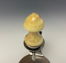 Load image into Gallery viewer, Crystalline Glazed Bottle Stopper- Gold #3
