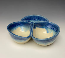 Load image into Gallery viewer, Triple Dip Dish- Breakwater Blue
