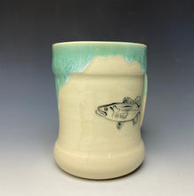 Load image into Gallery viewer, Striped Bass Mug- Seafoam Green
