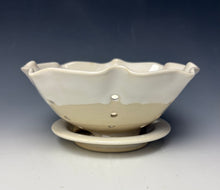 Load image into Gallery viewer, Ivory Lotus Berry Bowl
