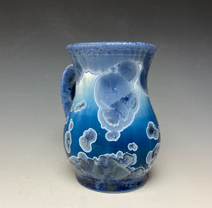 Crystalline Glazed Mug Atlantic Storm Blue #2- 16oz