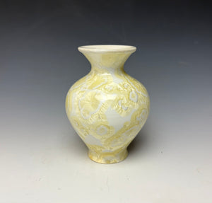 Crystalline Mini Vase in Ivory