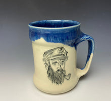 Load image into Gallery viewer, Sea Captain Mug- Deep Blue
