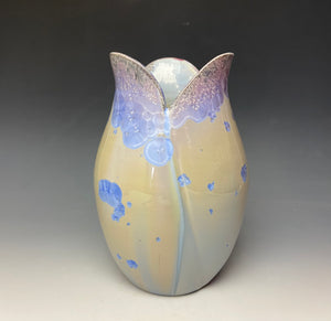 Tulip Vase- Blue Unicorn