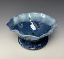 Load image into Gallery viewer, Deep Blue Lotus Berry Bowl #2
