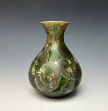Load image into Gallery viewer, Iron Galaxy Crystalline Glazed Mini Vase 2
