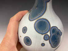 Load image into Gallery viewer, Bluestone Crystalline Glazed Vase
