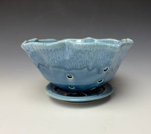 Ice Blue Lotus Berry Bowl