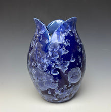Load image into Gallery viewer, Tulip Vase- Winter Sky Blue #3

