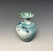 Load image into Gallery viewer, Bluestone Crystalline Glazed Mini Vase 1
