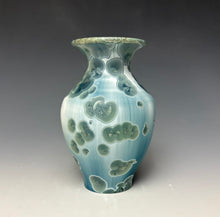 Load image into Gallery viewer, Bluestone Crystalline Glazed Mini Vase 1
