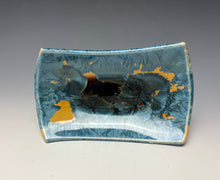 Load image into Gallery viewer, Crystalline Tray in Blue and Orange
