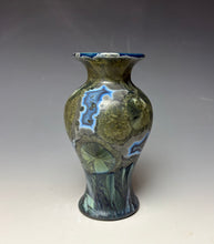 Load image into Gallery viewer, Cobalt Galaxy Crystalline Glazed Mini Vase 10
