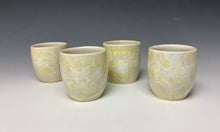 Load image into Gallery viewer, Ivory Crystalline Sake Cup
