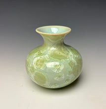 Load image into Gallery viewer, Crystalline Glazed Mini Vase - Mint Green 2
