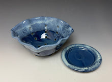 Load image into Gallery viewer, Deep Blue Lotus Berry Bowl
