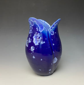 Tulip Vase- Winter Sky Blue #1