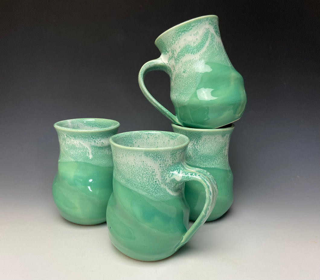 Bermuda Green Swirly Mug