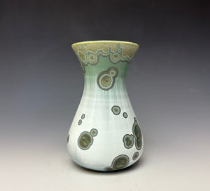 Wintergreen Crystalline Mini Vase