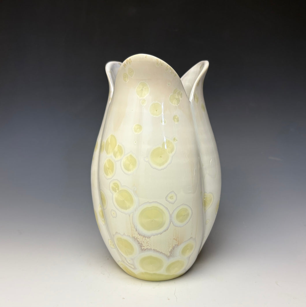 Tulip Vase- Ivory #1
