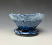 Load image into Gallery viewer, Deep Blue Lotus Berry Bowl #2
