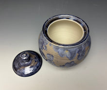 Load image into Gallery viewer, Periwinkle Crystalline Glazed Jar
