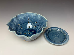 Ice Blue Lotus Berry Bowl