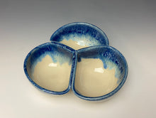 Load image into Gallery viewer, Triple Dip Dish- Breakwater Blue
