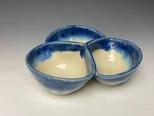 Load image into Gallery viewer, Triple Dip Dish- Breakwater Blue
