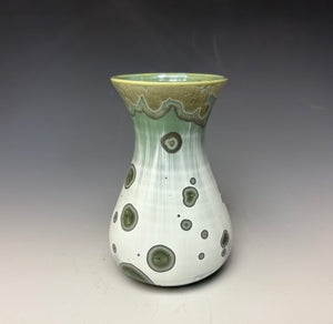Wintergreen Crystalline Mini Vase