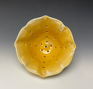 Sunshine Yellow Lotus Berry Bowl #3