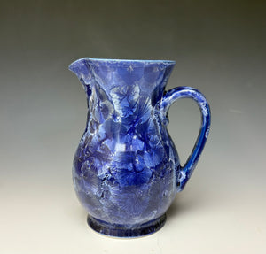 Crystalline Glazed Creamer 20oz - Winter Sky Blue