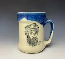 Load image into Gallery viewer, Sea Captain Mug- Deep Blue
