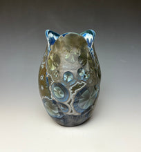 Load image into Gallery viewer, Tulip Vase- Cobalt Galaxy #1
