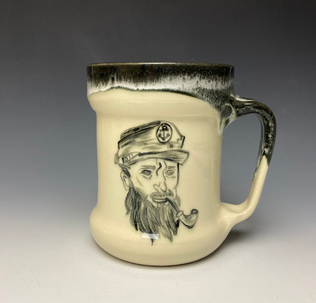 Sea Captain Mug- Jet Black