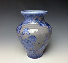 Load image into Gallery viewer, Periwinkle Crystalline Vase

