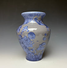 Load image into Gallery viewer, Periwinkle Crystalline Vase
