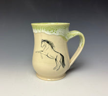 Load image into Gallery viewer, Rearing Horse Mug- Key Lime
