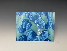 Load image into Gallery viewer, Crystalline Greeting Card- &#39;Teal&#39;
