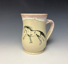 Load image into Gallery viewer, Galloping Horse Mug - Alpine Rose
